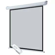 Ecran de projection électrique avec télécommande 210×210cm